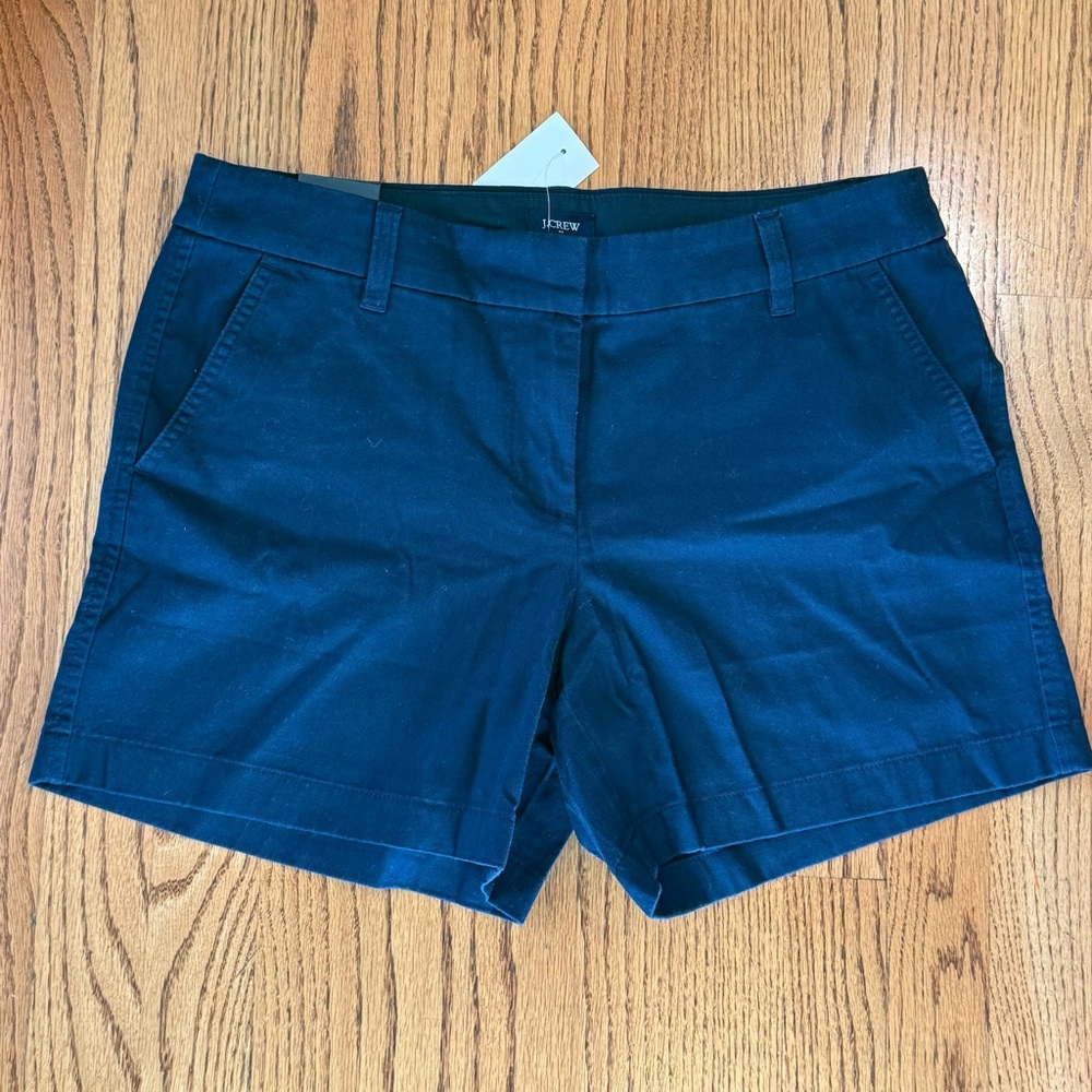 J. Crew Dark Blue Women's Bermudas